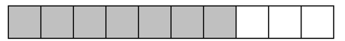 <strong>Draw and shade a part of a diagram to represent the figure. - \frac { 3 } { 10 } of a di of a dagram</strong> A) B) C) D)