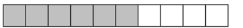 <strong>Draw and shade a part of a diagram to represent the figure. - \frac { 6 } { 11 } of a d of a diagram</strong> A) B) C) D)