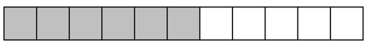 <strong>Draw and shade a part of a diagram to represent the figure. - \frac { 6 } { 11 } of a d of a diagram</strong> A) B) C) D)