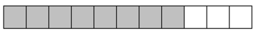 <strong>Draw and shade a part of a diagram to represent the figure. - \frac { 8 } { 11 } of a d of a diagram</strong> A) B) C) D)