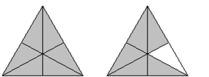 Write a fraction to represent the shaded area. - 