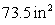 <strong>A soup can has a diameter of 2.75 inches and a height of 4.25 inches. How many square inches of paper are required to cover the surface of the can excluding the top and bottom?</strong> A) B) C) D)