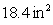 <strong>A soup can has a diameter of 2.75 inches and a height of 4.25 inches. How many square inches of paper are required to cover the surface of the can excluding the top and bottom?</strong> A) B) C) D)