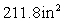 <strong>The surface area of a ball with radius is given by . If a soccer ball has a diameter of 8.65 inches, what is its surface area? </strong> A) B) C) D)