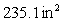 <strong>The surface area of a ball with radius is given by . If a soccer ball has a diameter of 8.65 inches, what is its surface area? </strong> A) B) C) D)