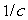 <strong>If a variable quantity A is proportional to another quantity B with proportionality constant c, then B is proportional to A with proportionality constant:</strong> A) B) C) D)