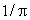 <strong>The radius of a circle is proportional to the square root of the area. What is the constant of proportionality?</strong> A) B) C) D)