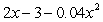 <strong>Which of the following is a quadratic function?</strong> A) B) C) D)