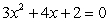 <strong>What is the number of distinct real solutions for the equation ? </strong> A)0 B)1 C)2 D)3