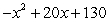 <strong>What is the maximum value of the function ? </strong> A)200 B)230 C)250 D)280