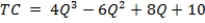 <strong>Suppose that Bella's Bagels has a total cost function given by   The quantity that minimizes average variable costs for Bella's Bagels is ____.</strong> A) 1 B) 0.75 C) 0.5 D) 0.25 <div style=padding-top: 35px> 