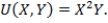 Suppose that there are two goods, X and Y. The utility function is The price of Y is $2 per unit and the price of X is P. Derive the Hicksian demand curve for X for utility equal to 2,000 units.