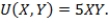 Suppose that there are two goods, X and Y. The utility function is The price of Y is $1 per unit and the price of X is P. Derive the Hicksian demand curve for X for utility equal to 50,000 units.