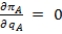 <strong>In a Cournot market structure with two firms, firm A's first-order condition can be expressed as:</strong> A) . B) . C) . D) .