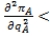 <strong>In a Cournot market structure with two firms, firm A's second-order condition sufficient for maximization is:</strong> A) 0. B) 0. C) . D) .