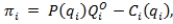 <strong>In the Cournot model, under the assumption that all firms operating in the industry have the same cost structure, we can write firm i's profit-maximization problem as _____, where Q<sub>i</sub><sup>O</sup> is the combined output of all other firms in the market and is firm i's cost function.</strong> A) ; B) ; C) ; D)