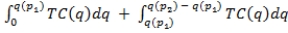 <strong>For the two-tiered block-pricing structure that maximizes the firm's producer surplus, total cost can be calculated as:</strong> A)   B)   C)   D)   <div style=padding-top: 35px> 