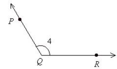 <strong>Which of the following is not a way to name the angle shown? </strong> A) B) C) D)