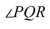 <strong>Which of the following is not a way to name the angle shown? </strong> A) B) C) D)