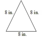 <strong>Classify the triangle according to sides and angles. </strong> A)Scalene and acute B)Equilateral and acute C)Scalene and obtuse D)Isosceles and obtuse