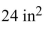 <strong>Find the area. </strong> A) B) C) D)