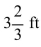 <strong>Convert the following using dimensional analysis. 9 yards to feet</strong> A) B)3 ft C)27 ft D)17 ft