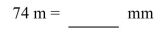 Convert the metric unit of length using dimensional analysis.