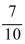 <strong>Write the ratio as a fraction and reduce to lowest terms. 20:14</strong> A) B) C) D)
