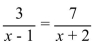 <strong>Solve the proportion. </strong> A)4 B) C) D)