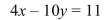 <strong>Write the equation in the slope-intercept form. </strong> A) B) C) D)