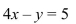 (i)Write the equation in the slope-intercept form. (ii)Find the slope and y-intercept. (iii)Draw the graph of the line.