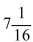 <strong>Convert the improper fraction to a mixed number. </strong> A) B) C) D)