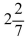 <strong>Convert the improper fraction to a mixed number. </strong> A) B) C) D)