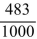 <strong>In a recent election of all votes cast were for Candidate A and 1 were for Candidate B. What fraction of ballots were cast for someone other than Candidate A or Candidate B?</strong> A) B) C) D)