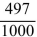 <strong>In a recent election of all votes cast were for Candidate A and 1 were for Candidate B. What fraction of ballots were cast for someone other than Candidate A or Candidate B?</strong> A) B) C) D)