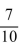 Change the fraction to a decimal.