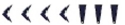 <strong>Write 43 in the Babylonian system.</strong> A) B) C) D)