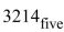 <strong>Convert to base ten.</strong> A)120 B)434 C)538 D)4045