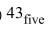 <strong>Write 23 in base five.</strong> A) B) C) D)