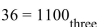<strong>Convert the number to base 10, then change to base three. </strong> A) B) C) D)