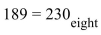 <strong>Convert the number to base 10, then change to base eight. </strong> A) B) C) D)