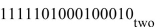 <strong>Convert the hexadecimal number to binary. (The subscript 16 is omitted since it's understood that the number Is hexadecimal.)FA22</strong> A) B) C) D)