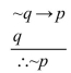<strong>Determine the validity of the following argument. </strong> A)Invalid B)Valid