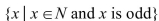 <strong>Which set is finite?</strong> A) B){2, 4, 6, 8, 10, 12, . . .} C) D)