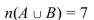 <strong>Use the Venn diagram and find . </strong> A) B) C) D)