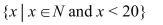 <strong>Which set is infinite?</strong> A) B) C){3, 5, 7, . . ., 99} D)