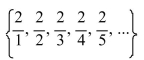 Show that the set is an infinite set.