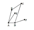 <strong>Find a circuit that includes vertex D. </strong> A)D, F, D B)D, A, B, C C)D, A, B, C, D D)D, A, E, D