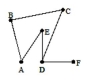 <strong>Find a Hamiltonian path. </strong> A)F, D, C, B, A, E B)F, D, A, B, C, E C)E, A, D, C, B, A, D, F D)D, E, A, B, C, D, F