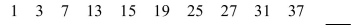 <strong>Use inductive reasoning to find a pattern, and then make a reasonable conjecture for the next number in the Sequence. </strong> A)39 B)45 C)41 D)43